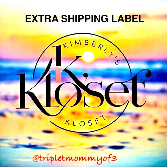 EXTRA SHIPPING LABEL - Picture 1 of 1